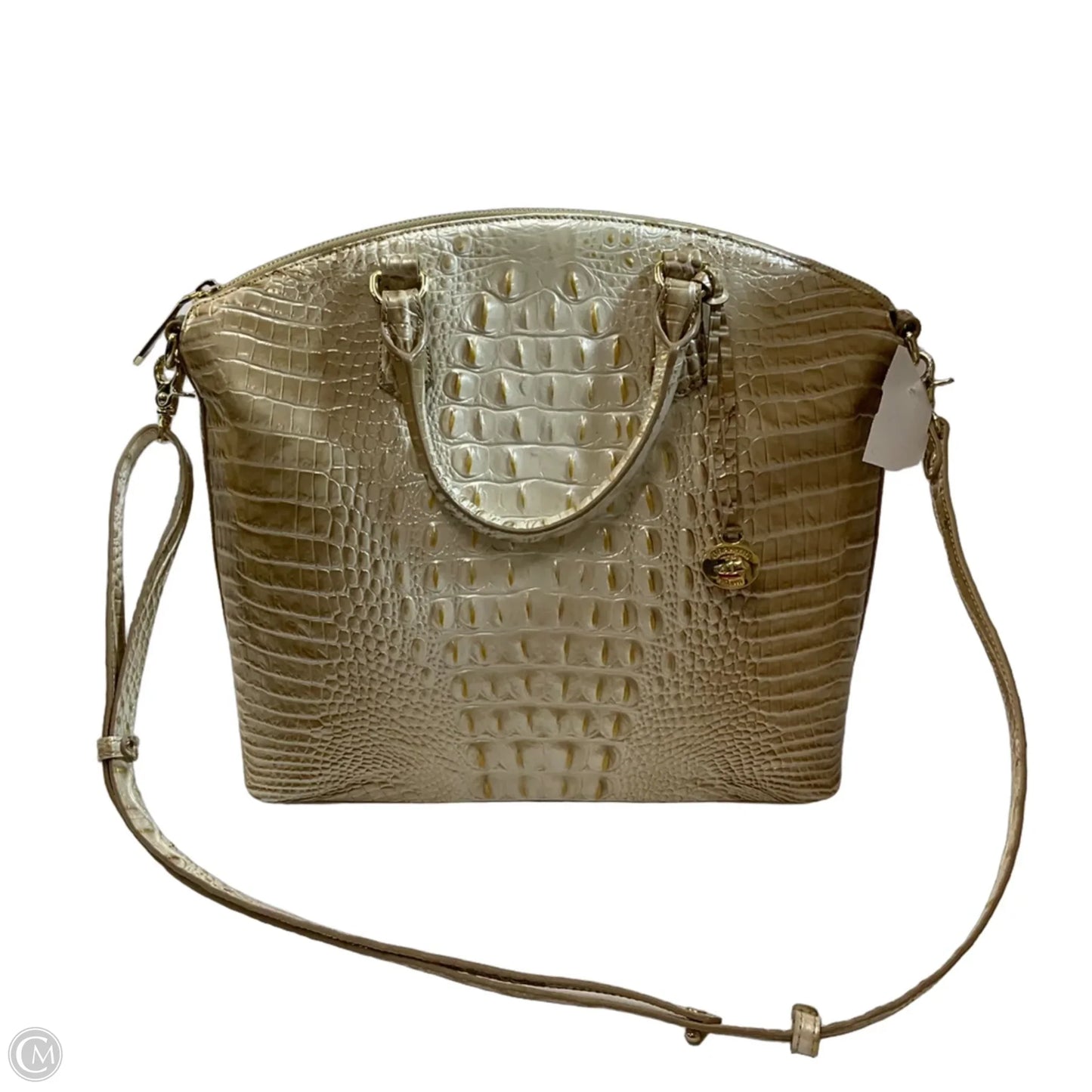 Handbag Designer By Brahmin, Size: Large