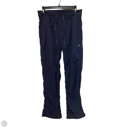 Athletic Pants By Lululemon In Navy, Size: 6