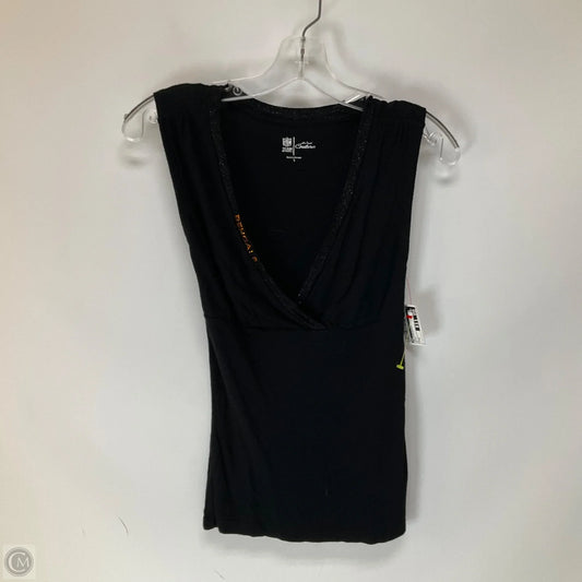 Top Sleeveless By Nfl In Black, Size: S
