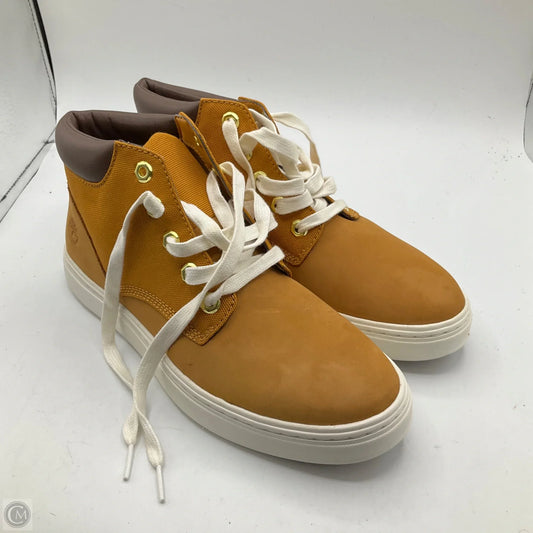 Boots Ankle Flats By Timberland In Brown, Size: 9.5