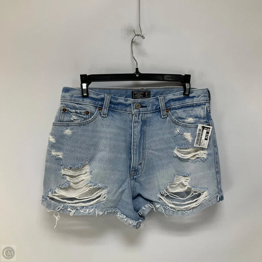 Shorts By Abercrombie And Fitch In Blue Denim, Size: 6