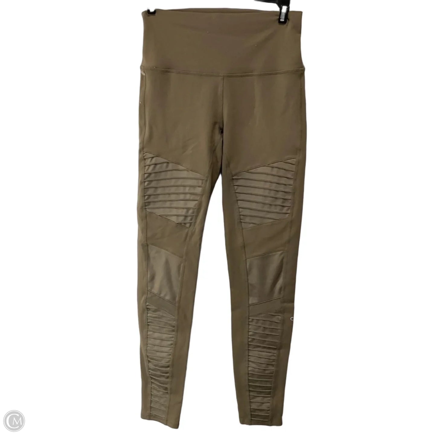 Athletic Leggings By Alo In Tan, Size: M