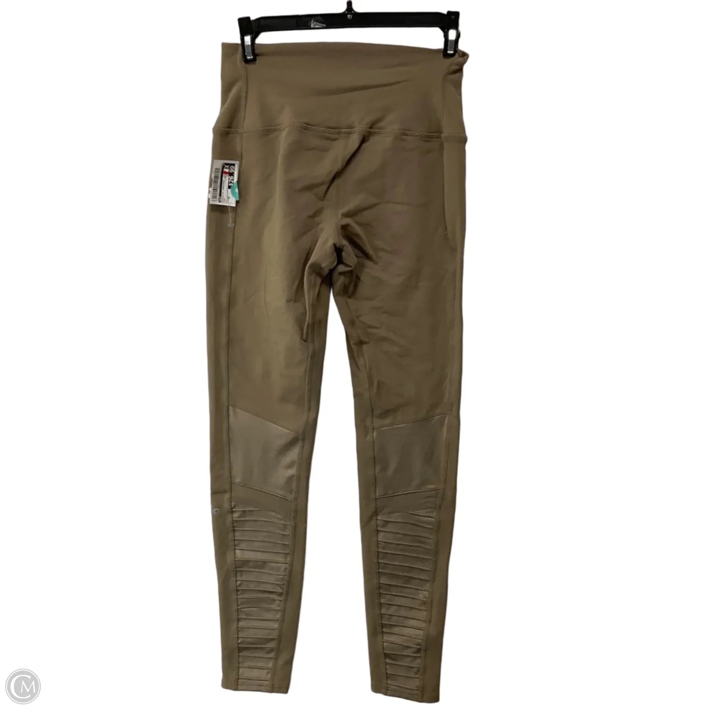 Athletic Leggings By Alo In Tan, Size: M