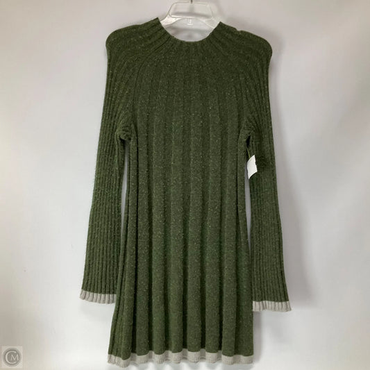 Dress Casual Midi By Anthropologie In Green, Size: Xs