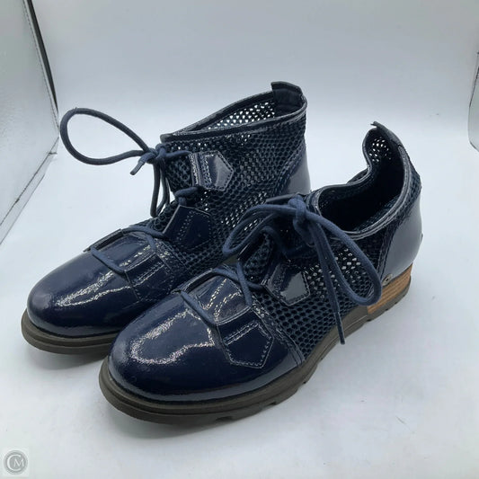 Boots Ankle Flats By Sorel In Blue, Size: 7