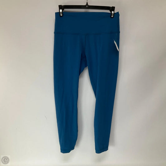 Athletic Leggings By Lululemon In Blue, Size: S