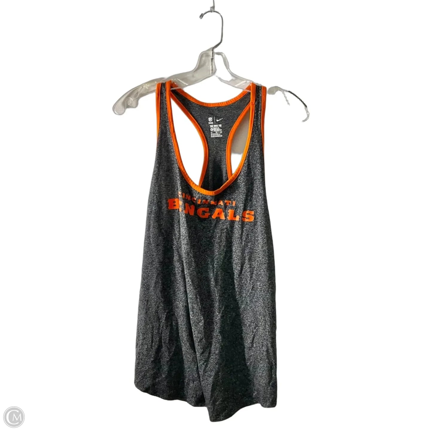 Athletic Tank Top By Nfl In Grey, Size: Xxl