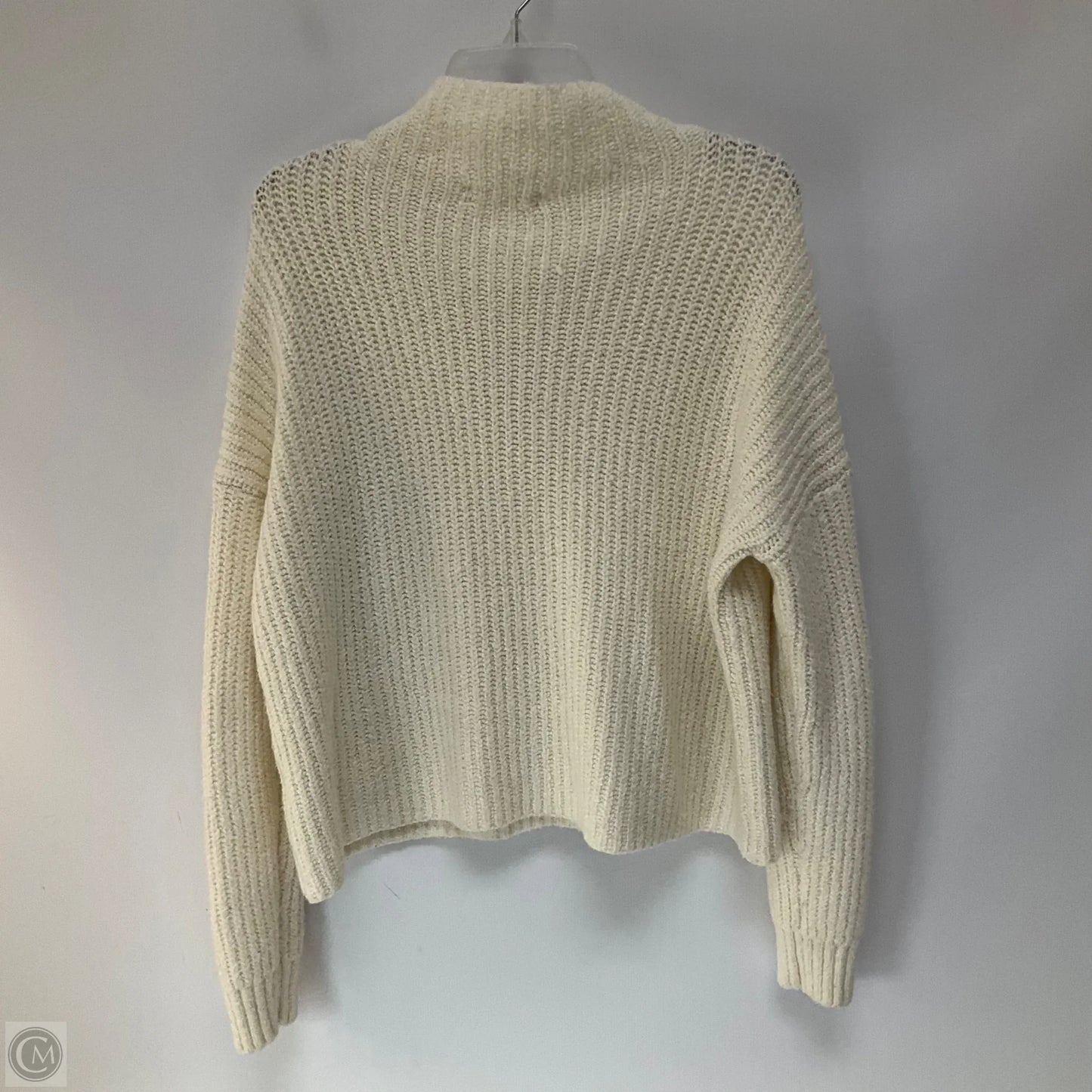 Sweater By Anthropologie In Cream, Size: S