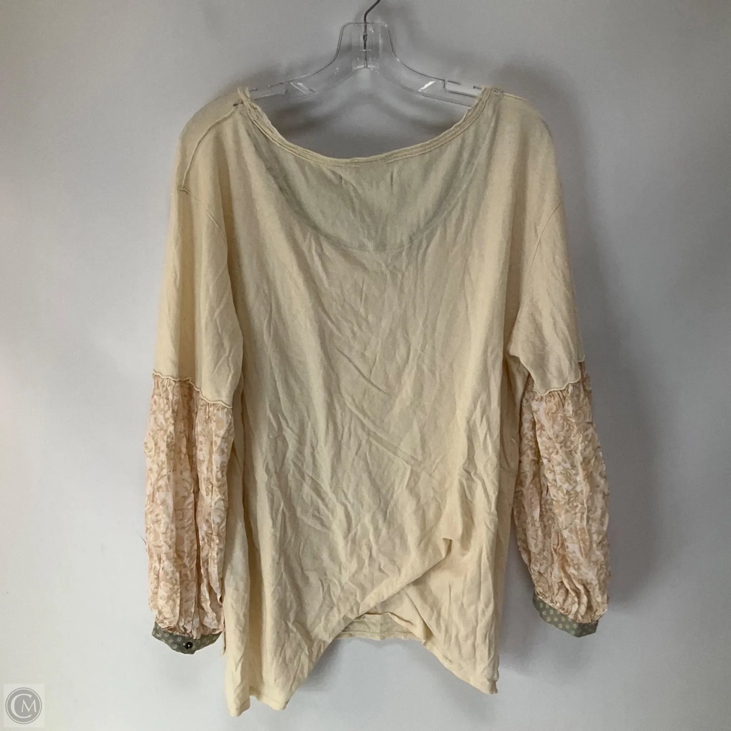 Top Long Sleeve By We The Free In Floral Print, Size: L