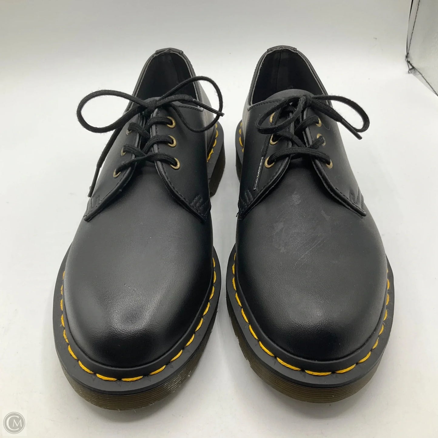 Shoes Flats By Dr Martens In Black, Size: 6