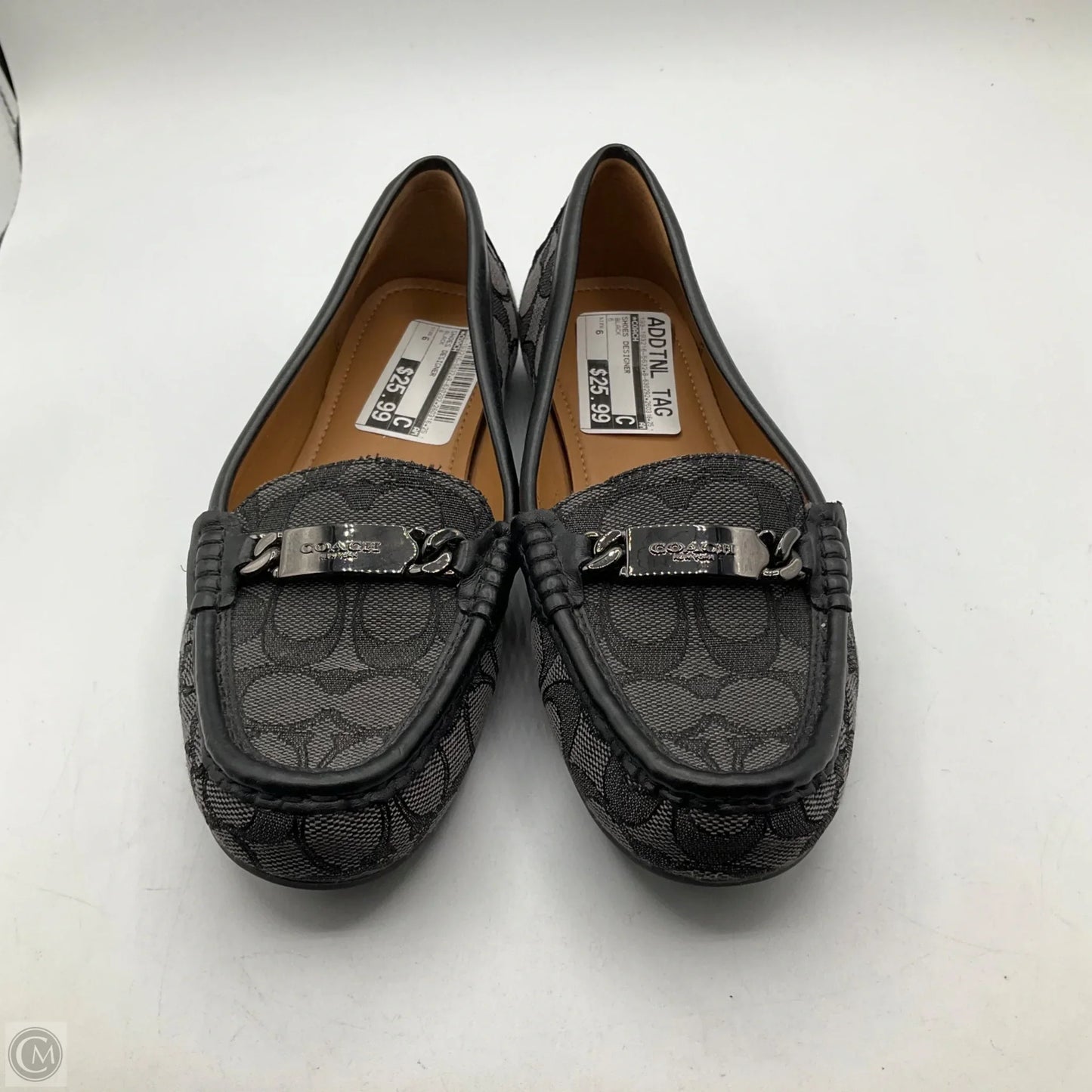 Shoes Designer By Coach In Black, Size: 6