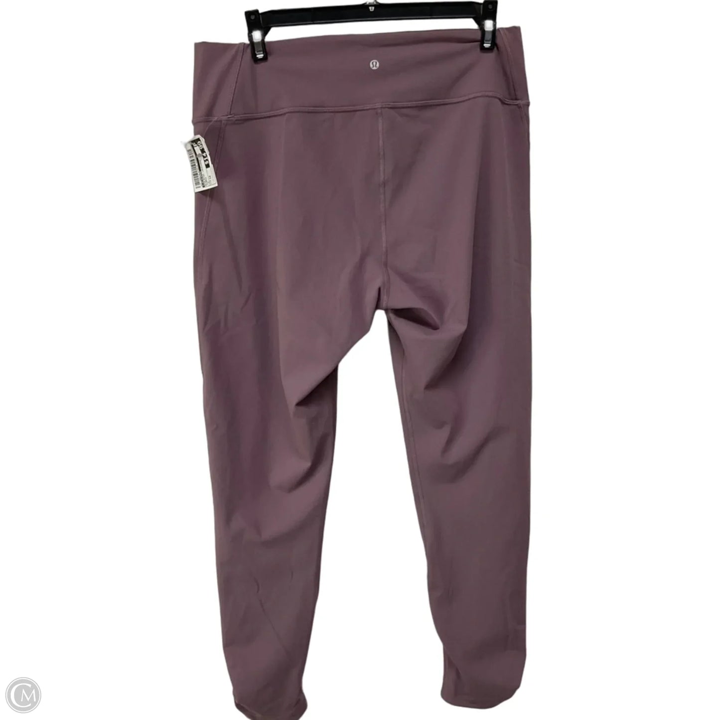 Athletic Leggings By Lululemon In Purple, Size: 12