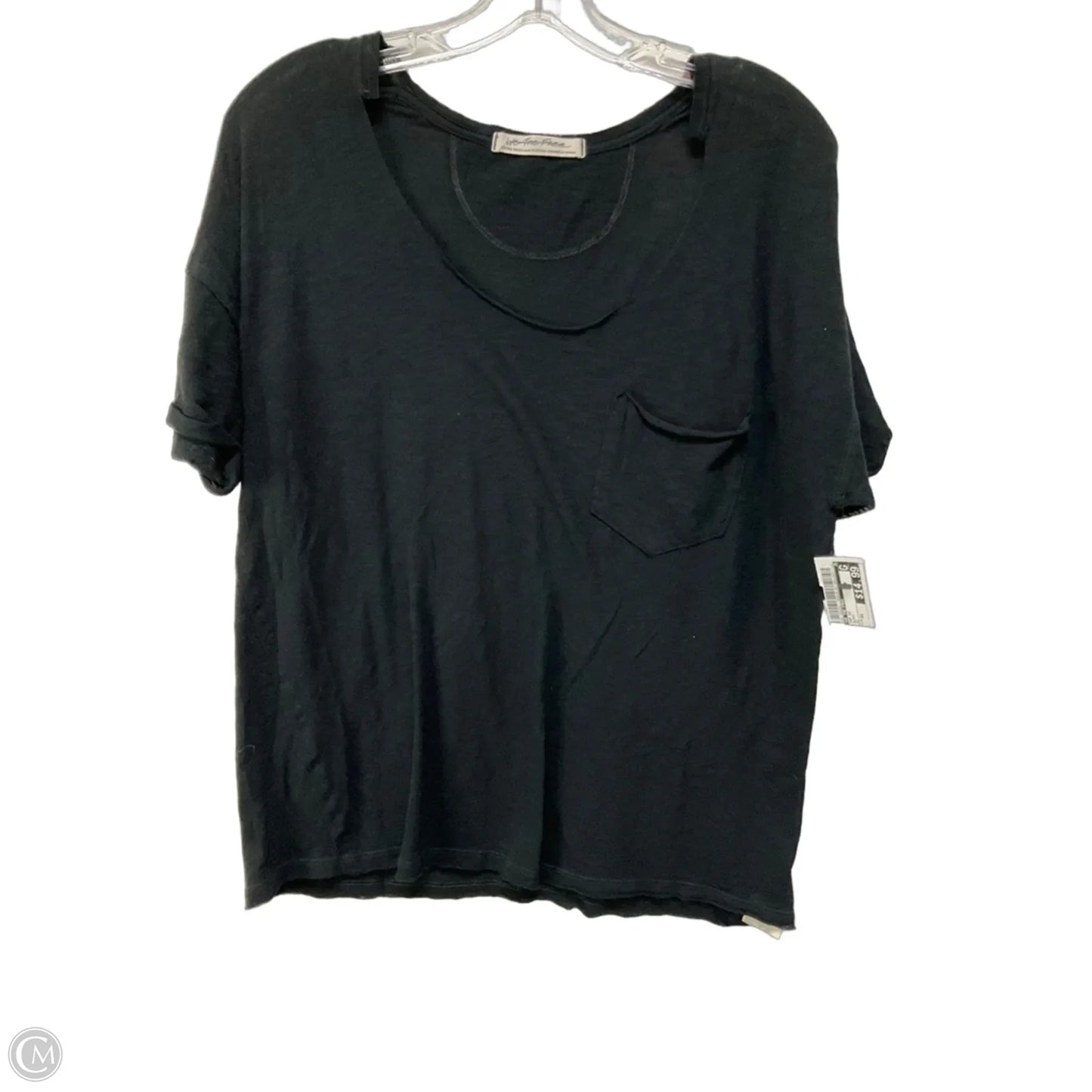 Top Short Sleeve By We The Free In Black, Size: Xs