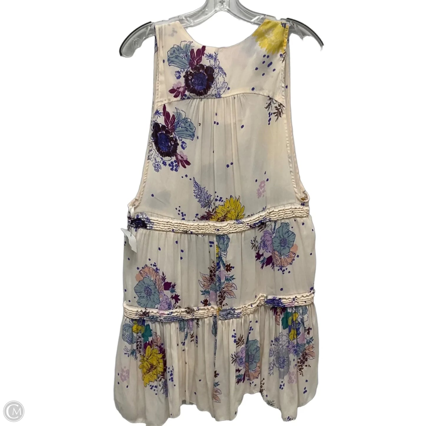 Tunic Sleeveless By Free People In Floral Print, Size: M