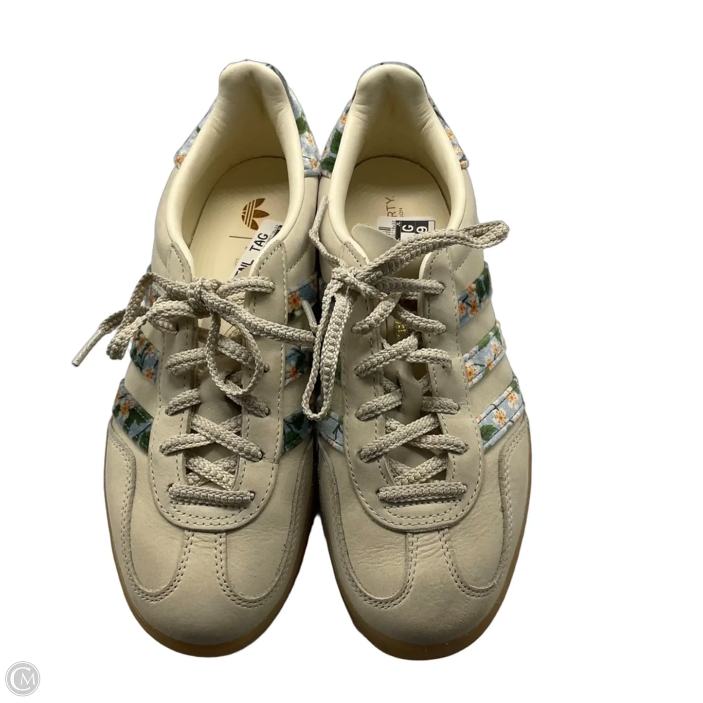 Shoes Sneakers By Adidas In Floral Print, Size: 8