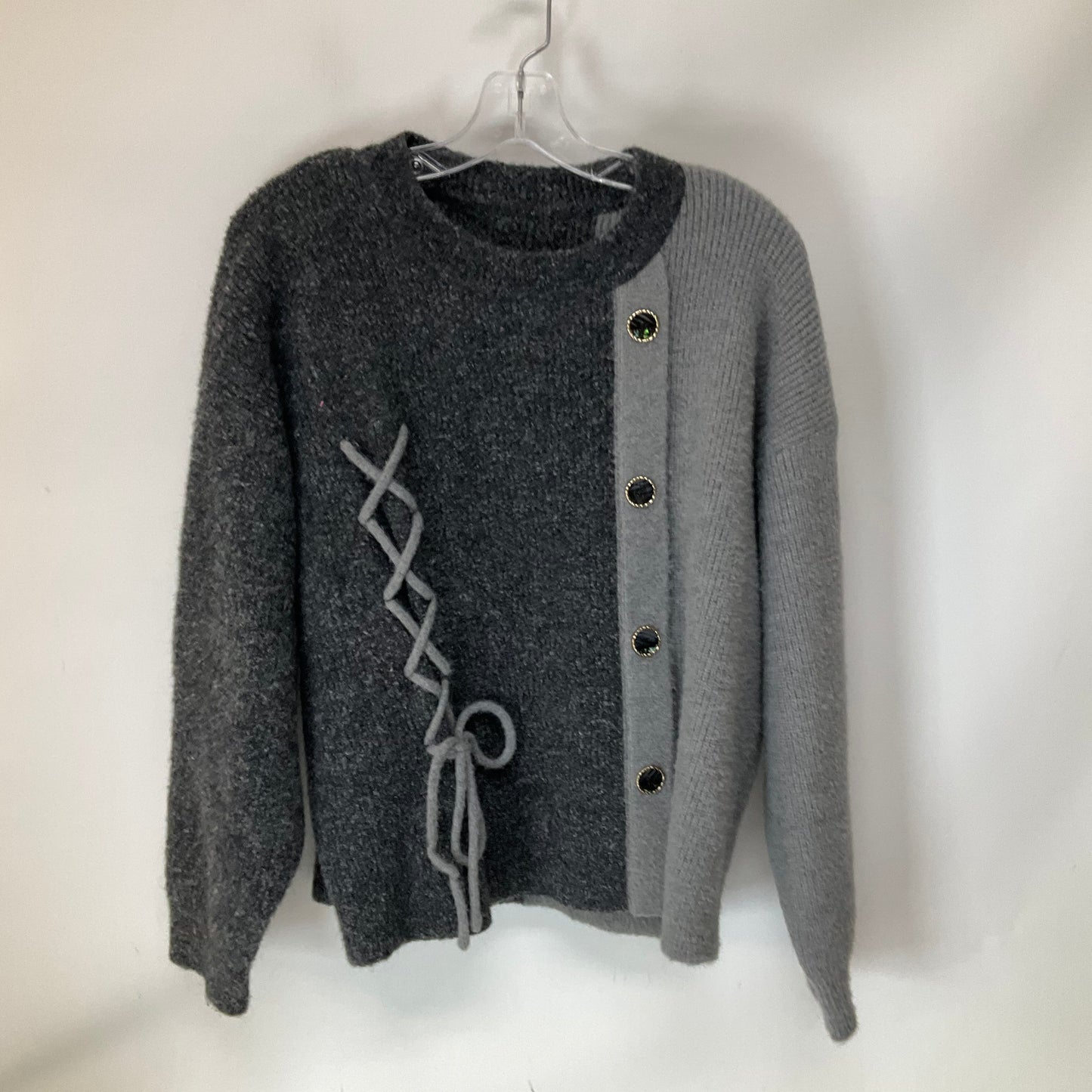 Sweater By Cmb In Grey, Size: M