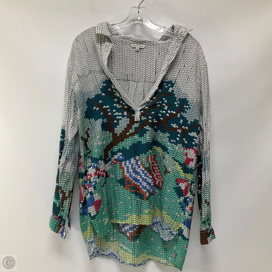 Top Long Sleeve By John Mark In Multi-colored, Size: S
