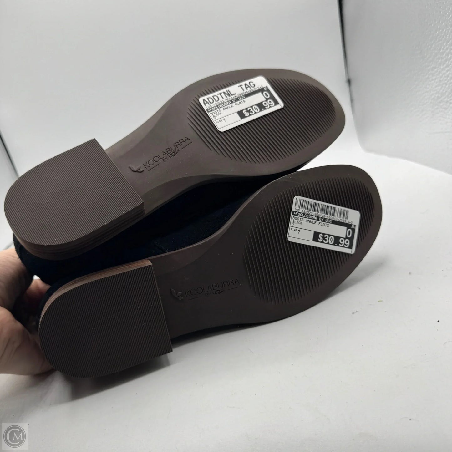 Boots Ankle Flats By Koolaburra By Ugg In Black, Size: 7