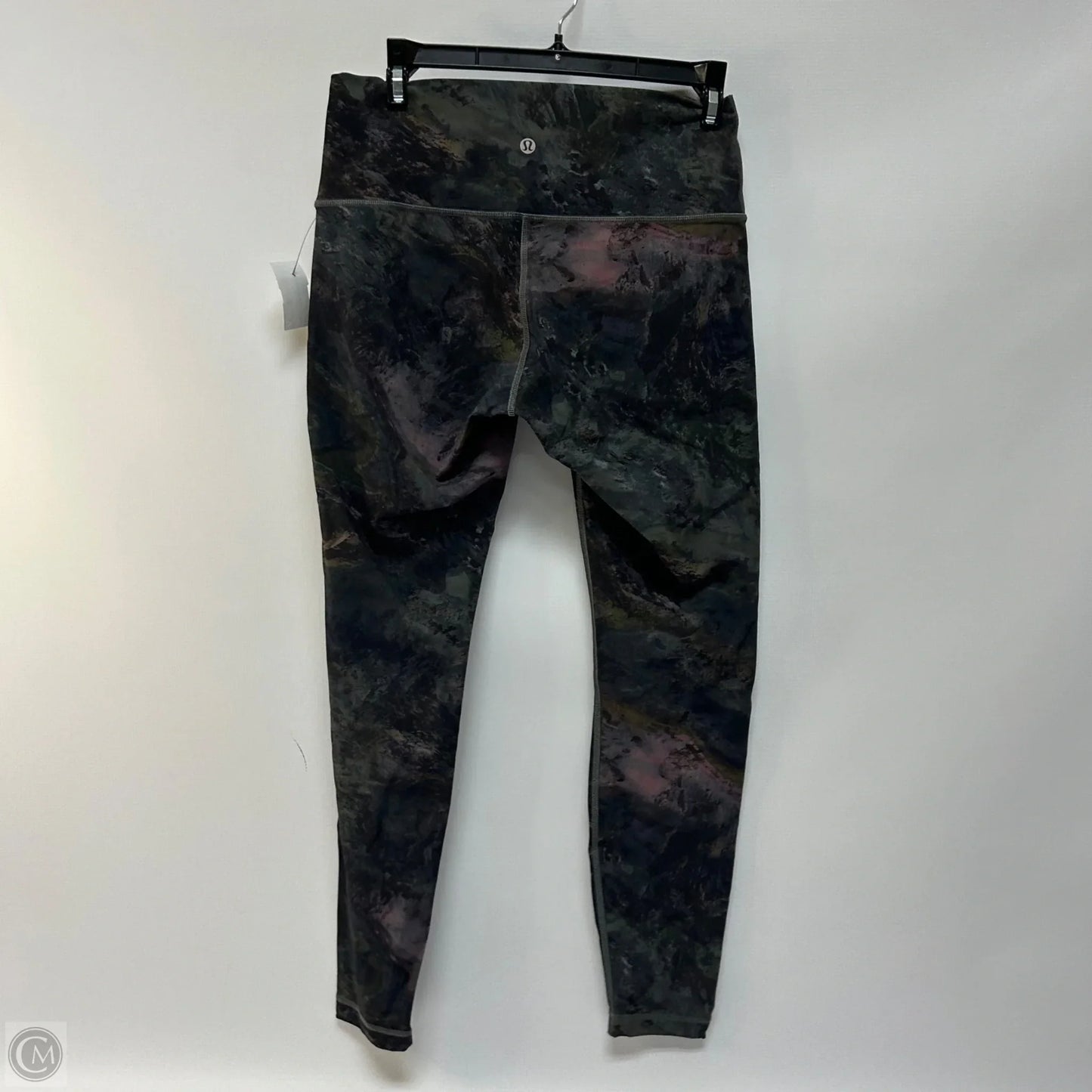 Athletic Leggings By Lululemon In Tie Dye Print, Size: 8