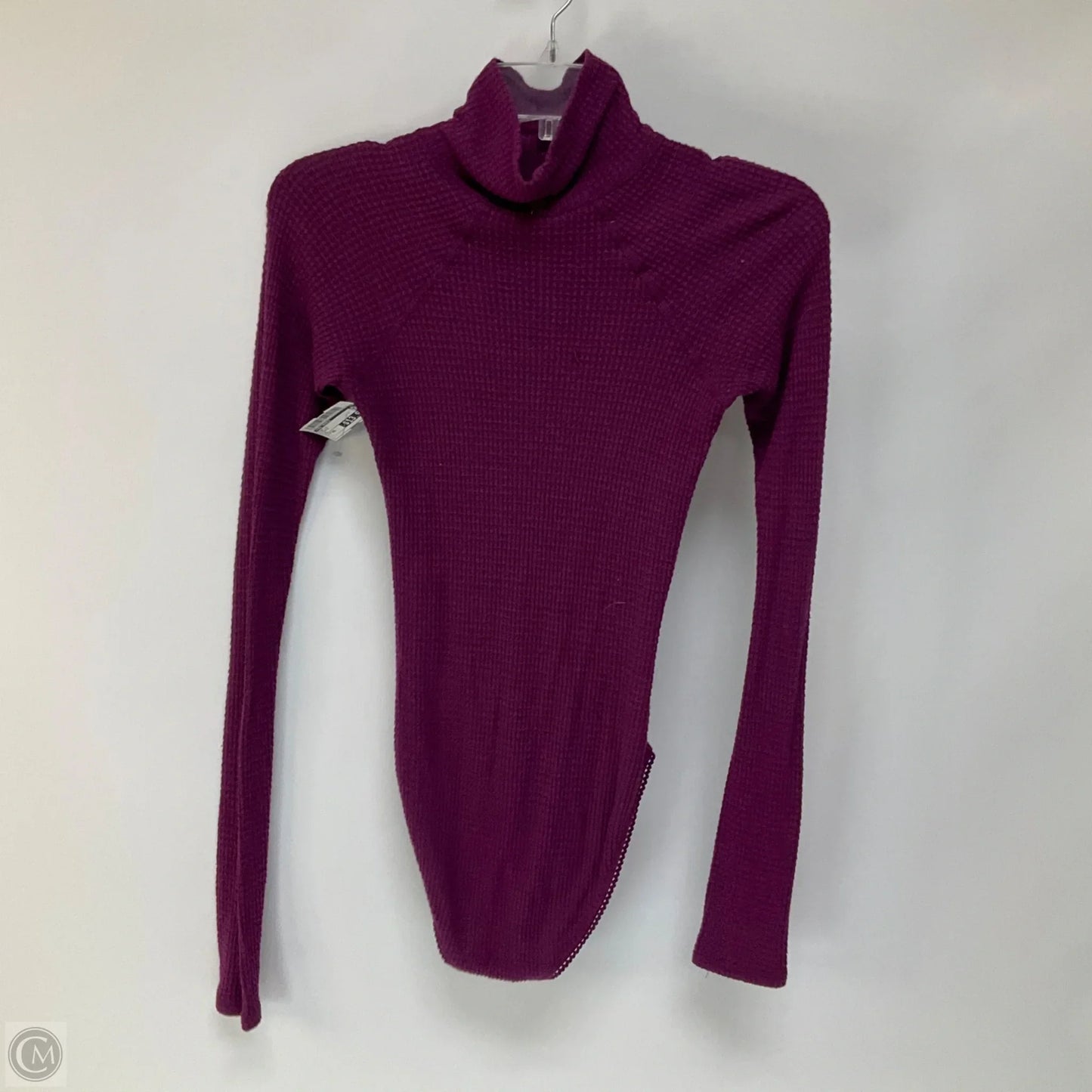 Top Long Sleeve By Free People In Purple, Size: Xs