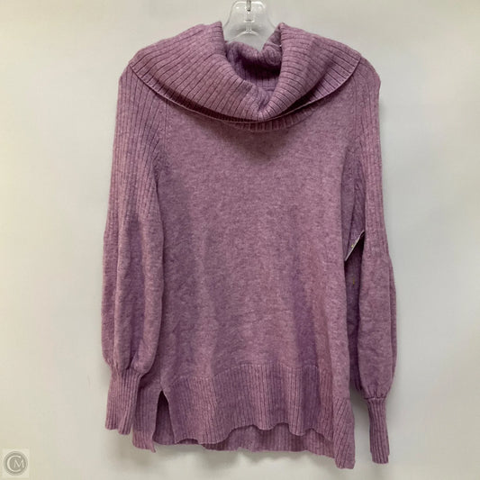 Sweater By Anthropologie In Purple, Size: Xs