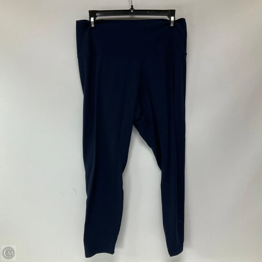 Athletic Leggings By Lululemon In Navy, Size: 12