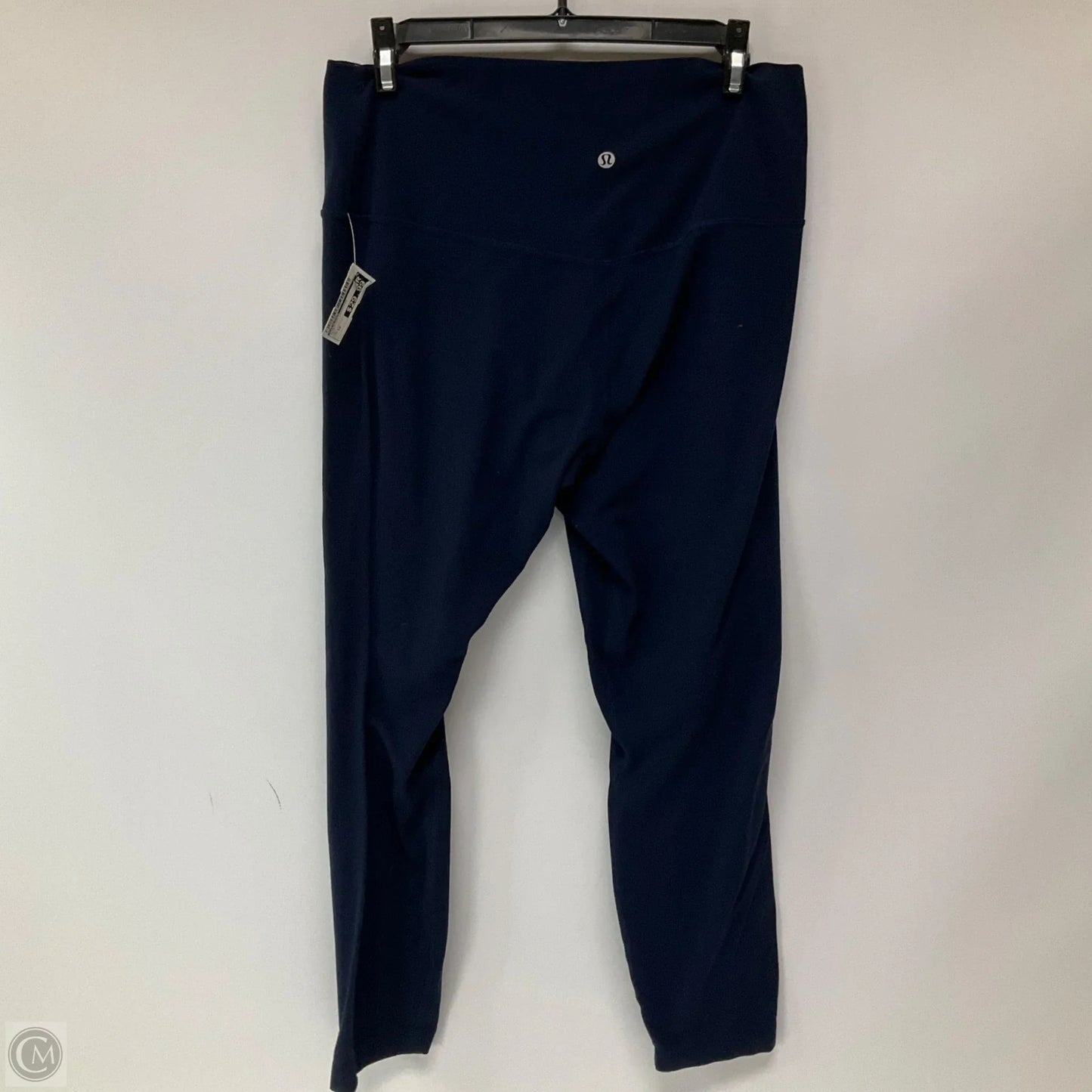 Athletic Leggings By Lululemon In Navy, Size: 12