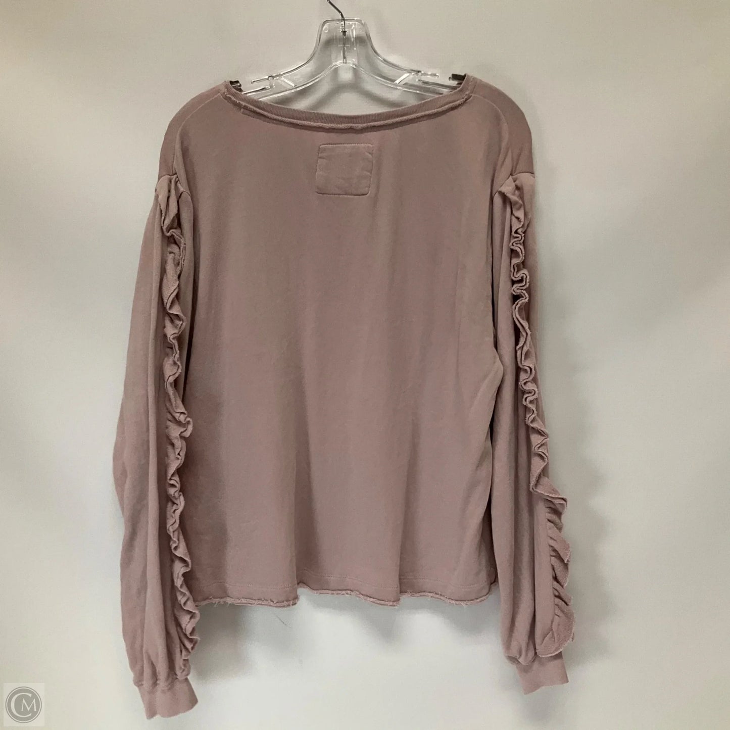 Top Long Sleeve By Grey State In Purple, Size: M