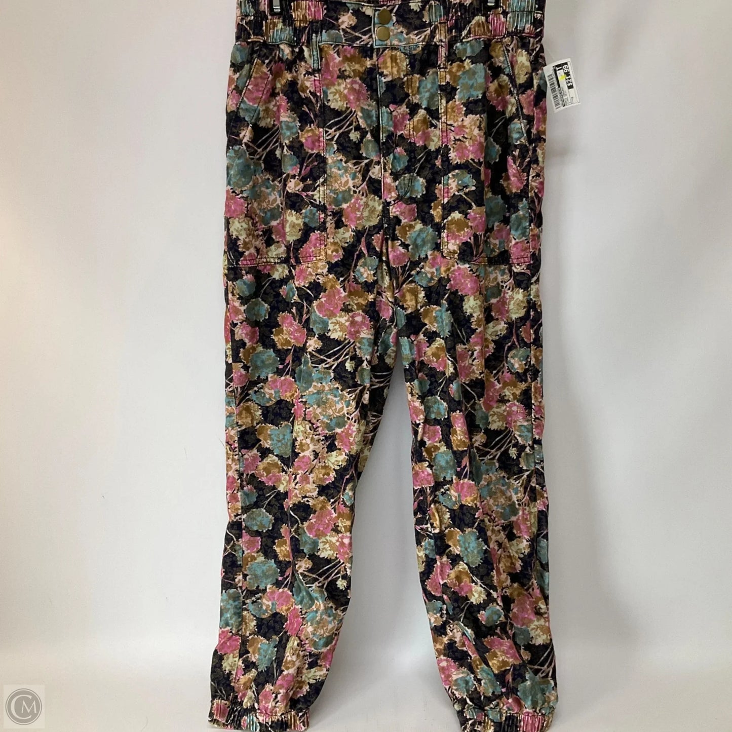 Pants Corduroy By Anthropologie In Floral Print, Size: M