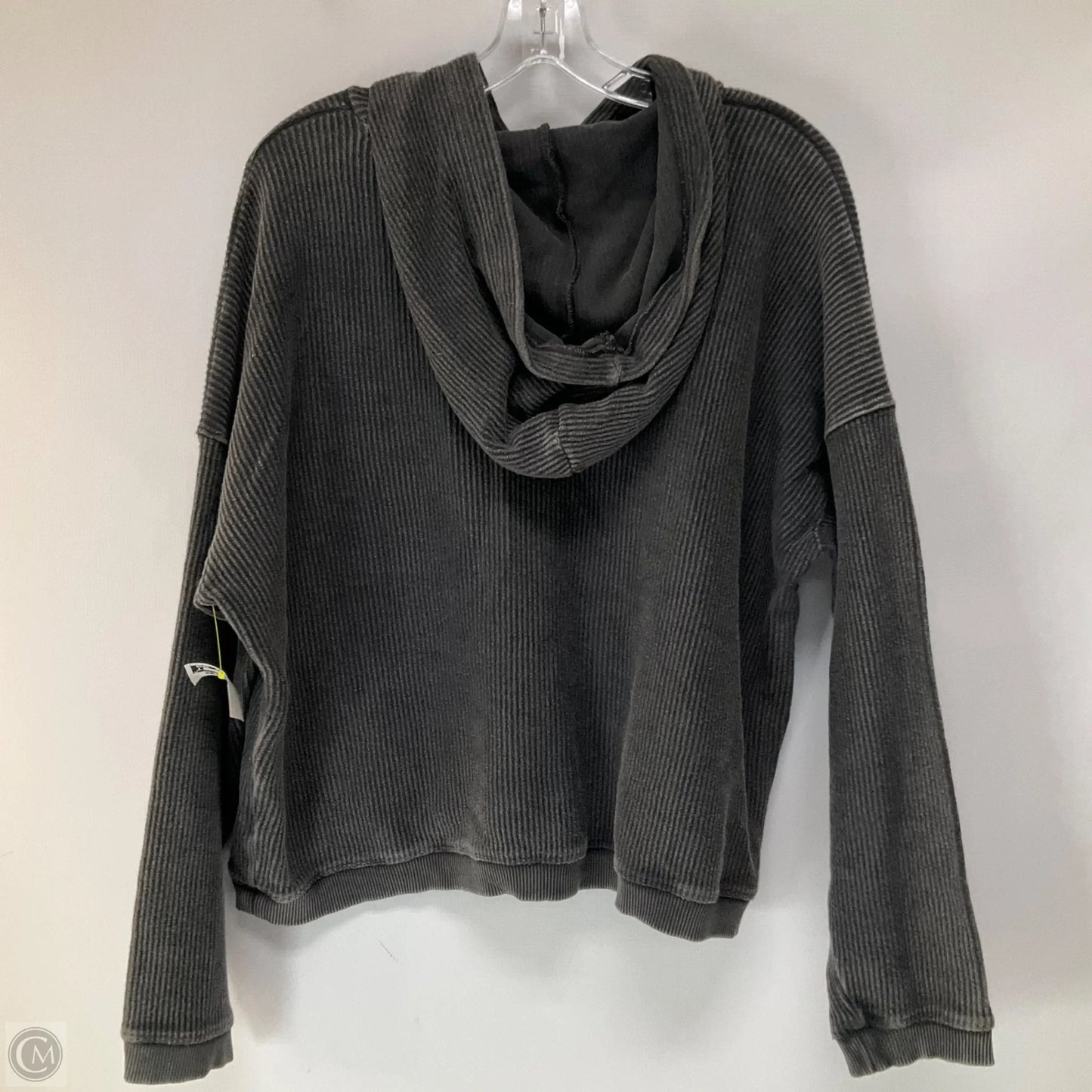Sweatshirt Hoodie By Aerie In Black, Size: L