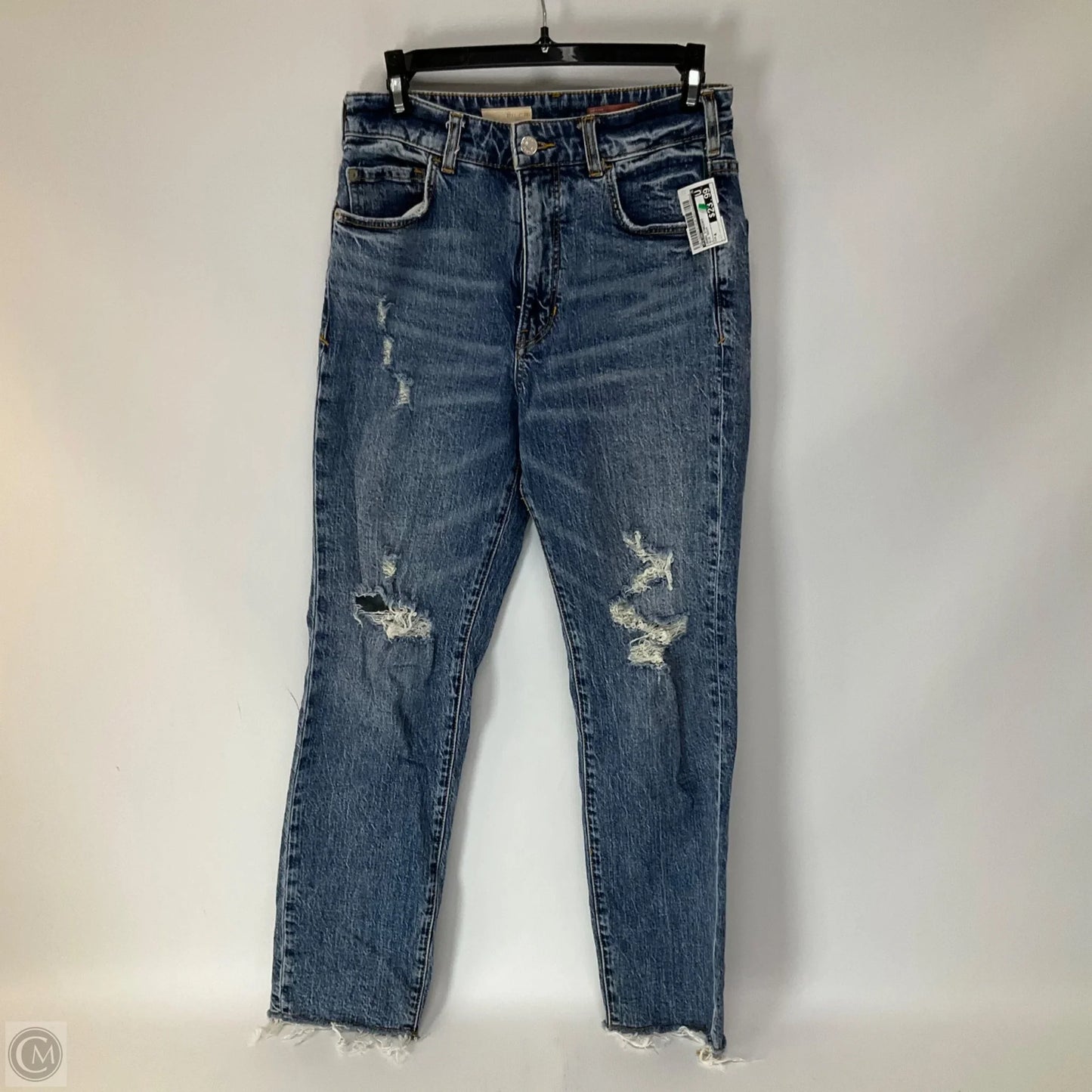 Jeans Straight By Pilcro In Blue Denim, Size: 4