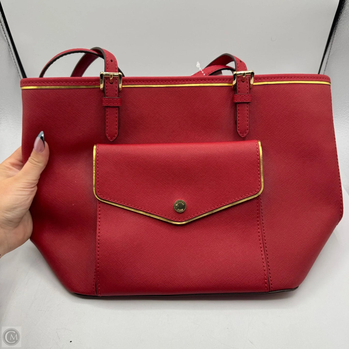 Handbag Designer By Michael Kors, Size: Medium