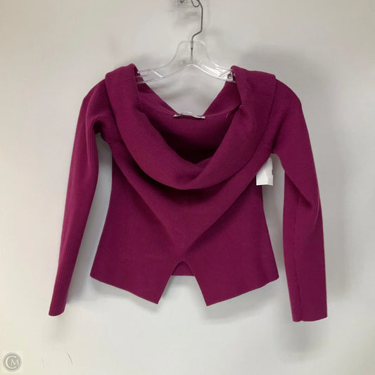 Sweater By Abercrombie And Fitch In Purple, Size: M
