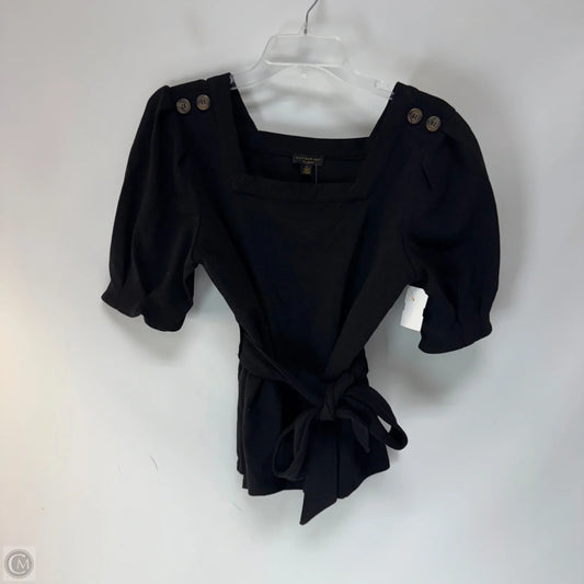 Top Short Sleeve By Current Air In Black, Size: S