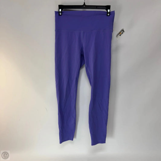 Athletic Leggings By Lululemon In Purple, Size: 8