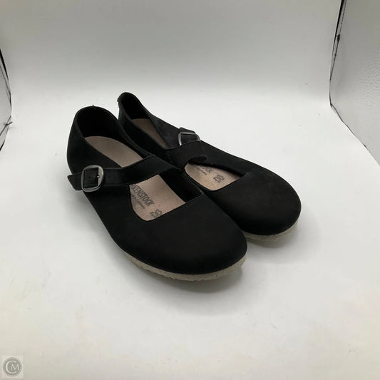Shoes Flats By Birkenstock In Black, Size: 10