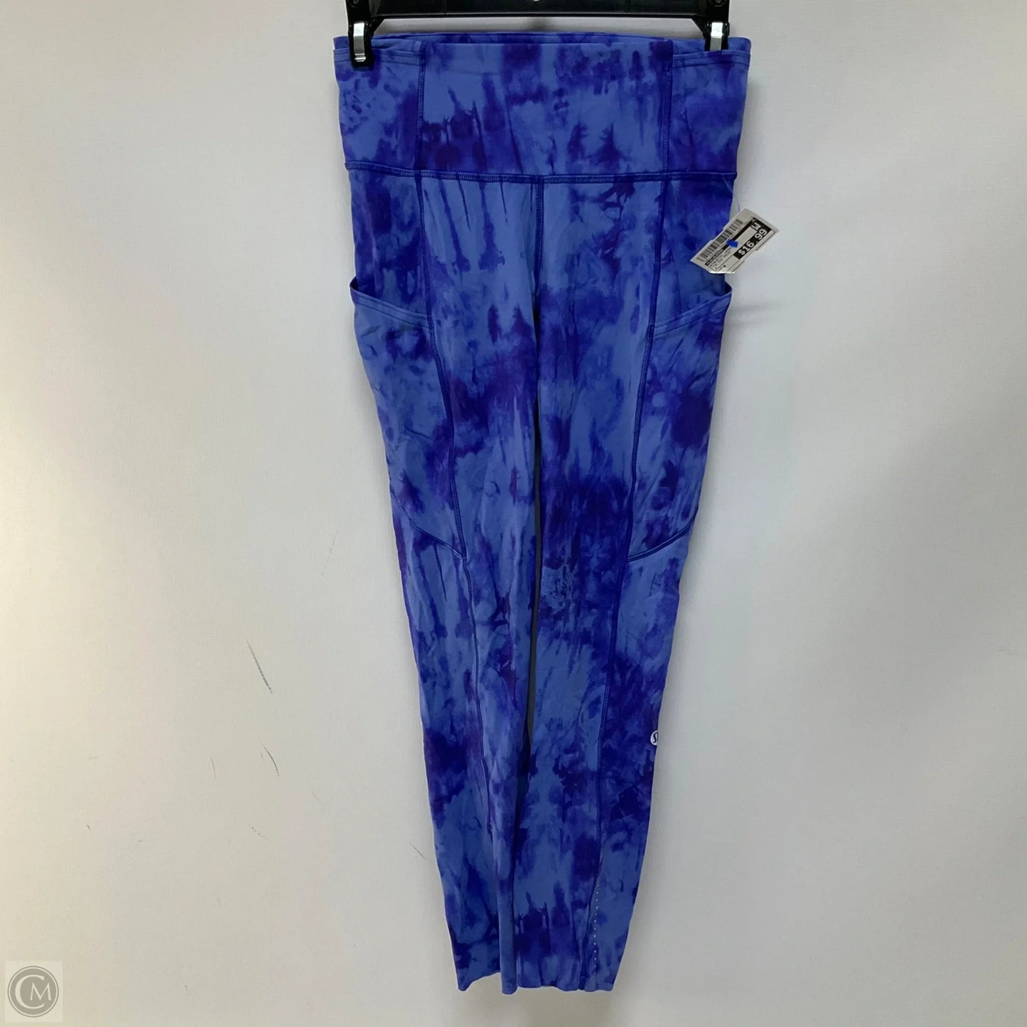 Athletic Leggings By Lululemon In Tie Dye Print, Size: 4