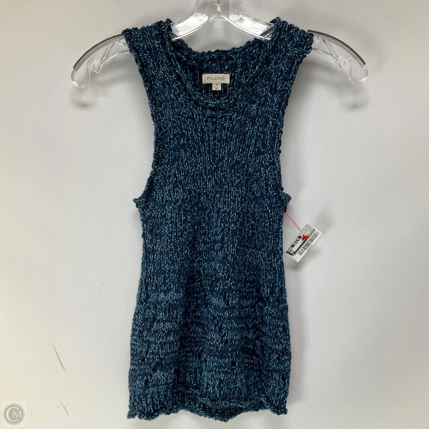 Top Sleeveless By Pilcro In Blue, Size: S