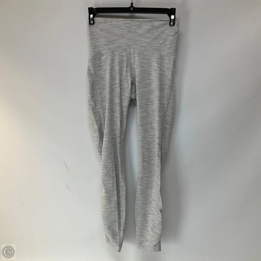 Athletic Leggings By Lululemon In Striped Pattern, Size: 4