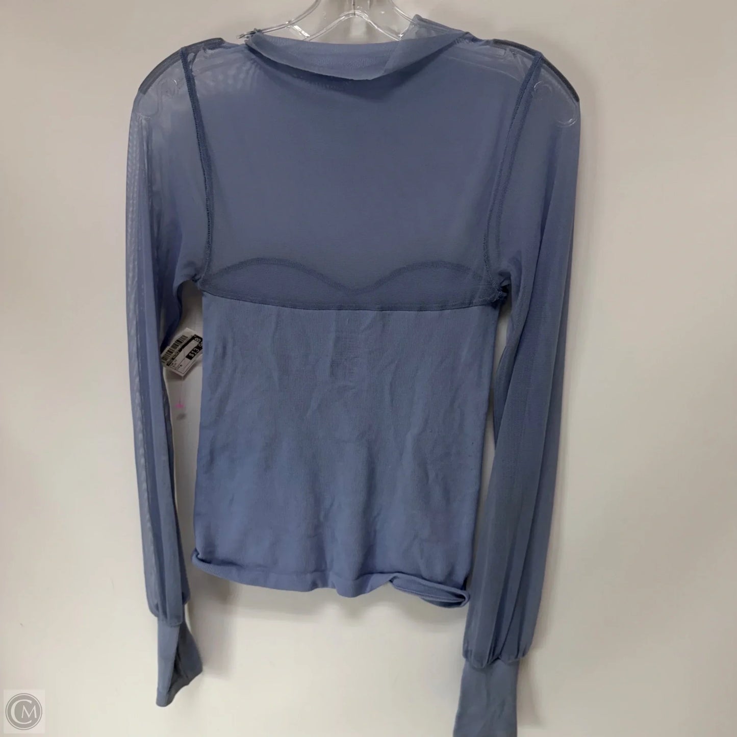 Top Long Sleeve By Free People In Blue, Size: M