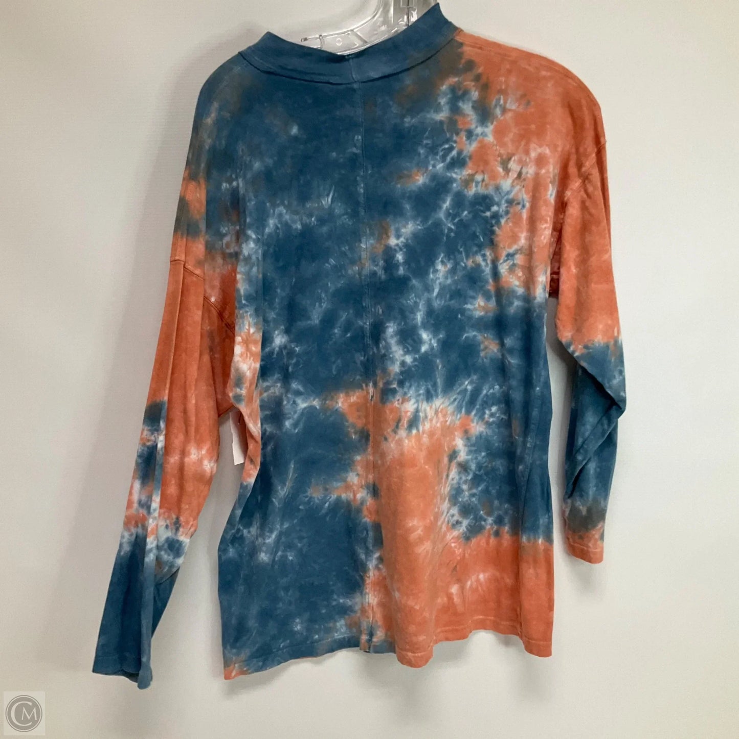 Top Long Sleeve By We The Free In Tie Dye Print, Size: Xs