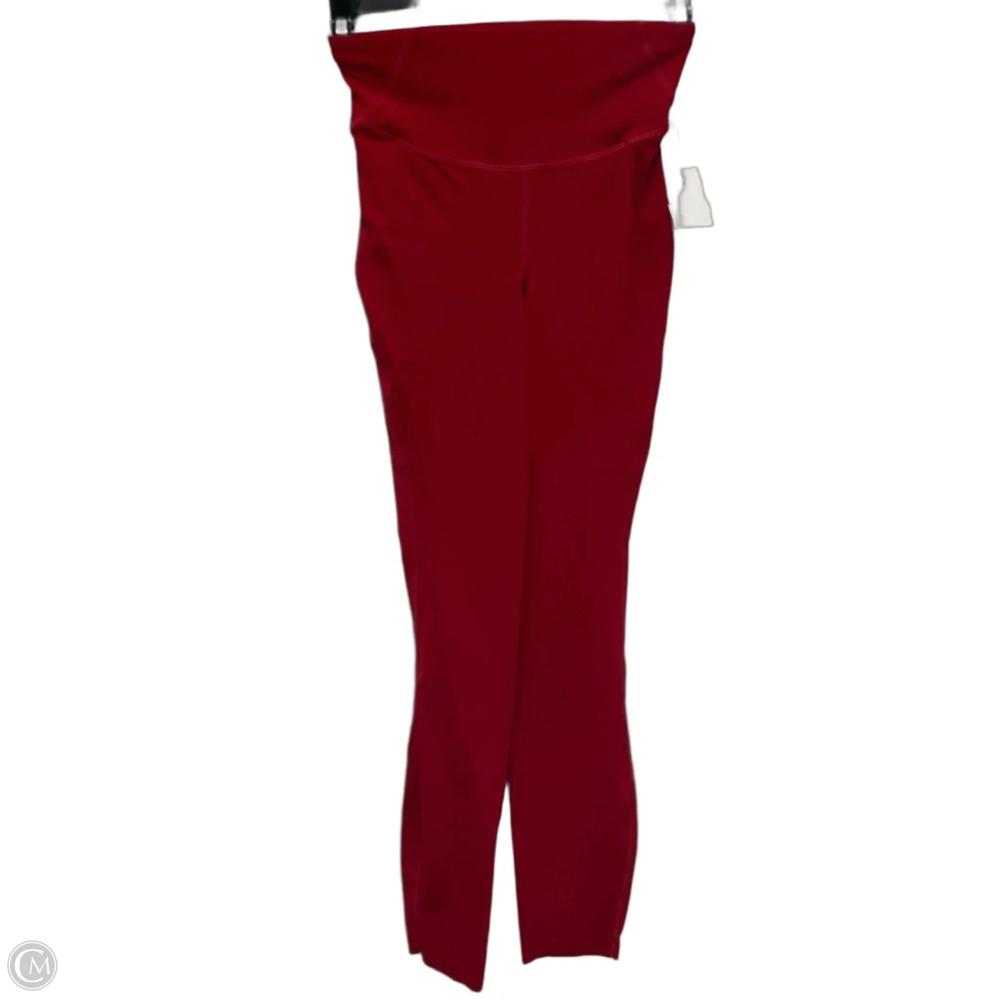 Athletic Leggings By Lululemon In Red, Size: 2