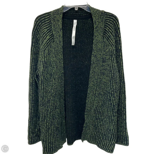 Sweater Cardigan By Lululemon In Green, Size: 6