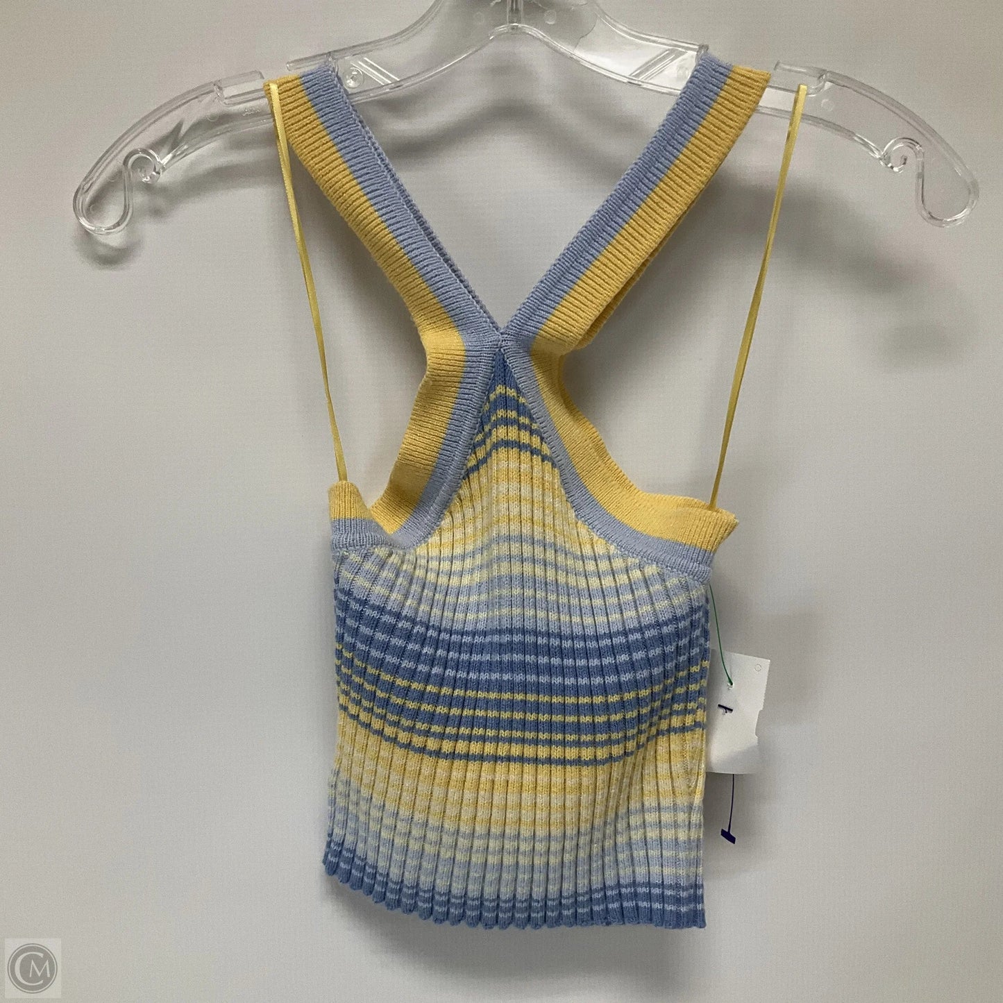 Skirt Set 2pc By Jessica Simpson In Blue & Yellow, Size: S