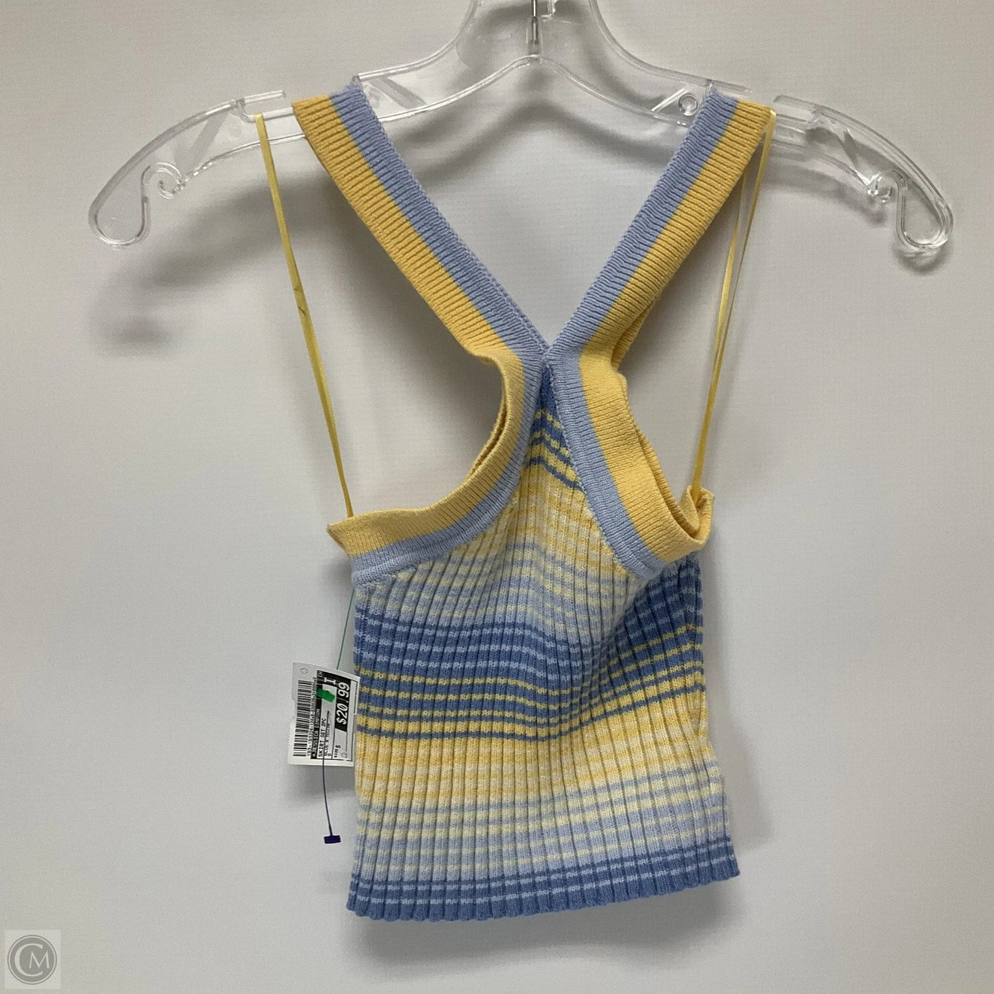 Skirt Set 2pc By Jessica Simpson In Blue & Yellow, Size: S