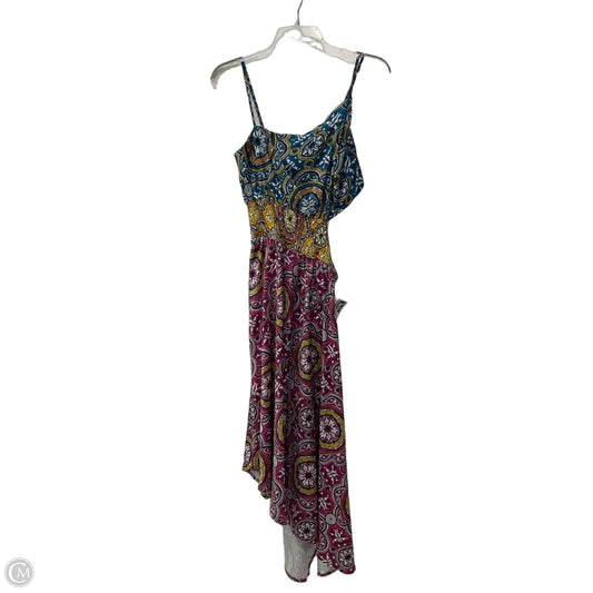 Dress Casual Midi By Anthropologie In Multi-colored, Size: M