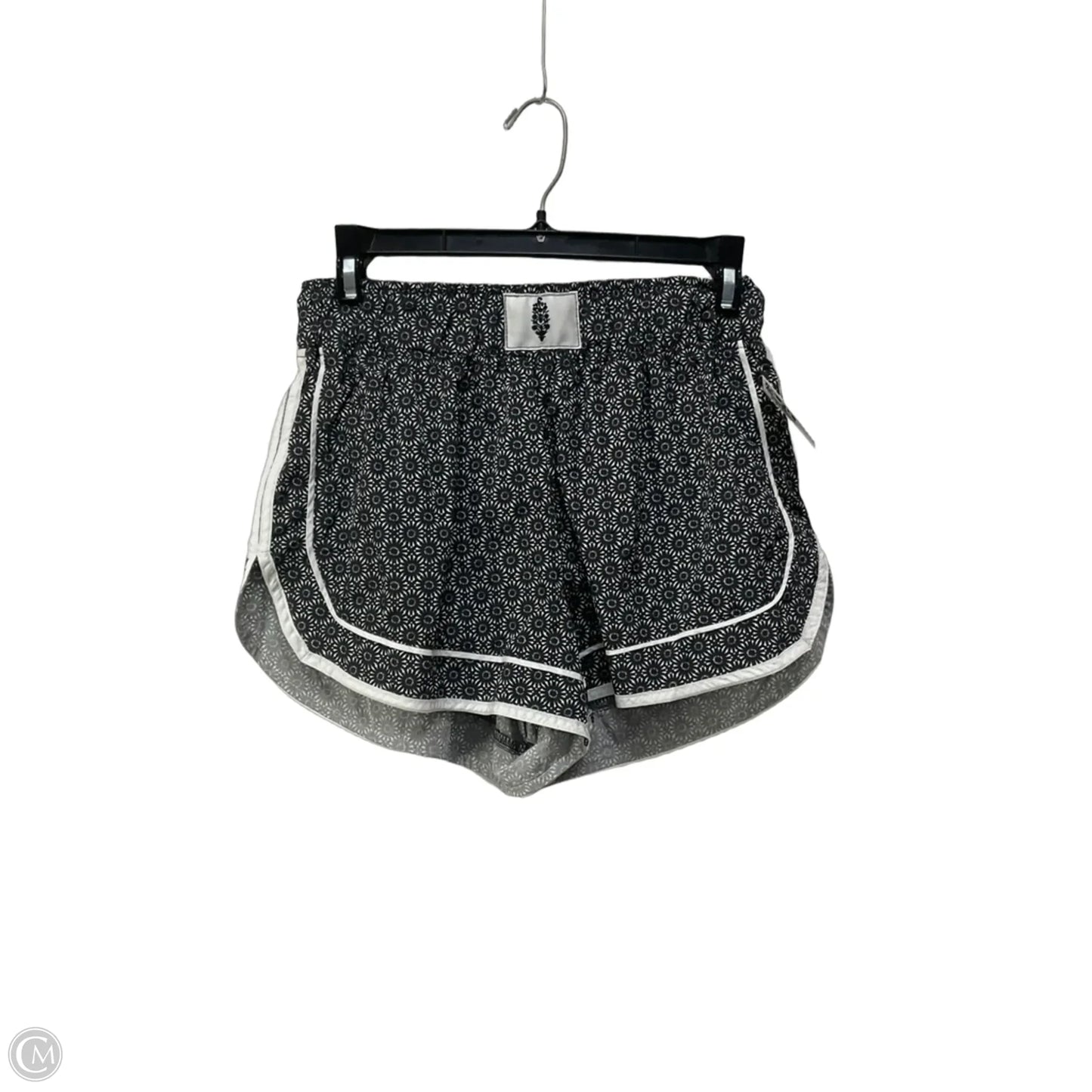 Athletic Shorts By Free People In Black & White, Size: M