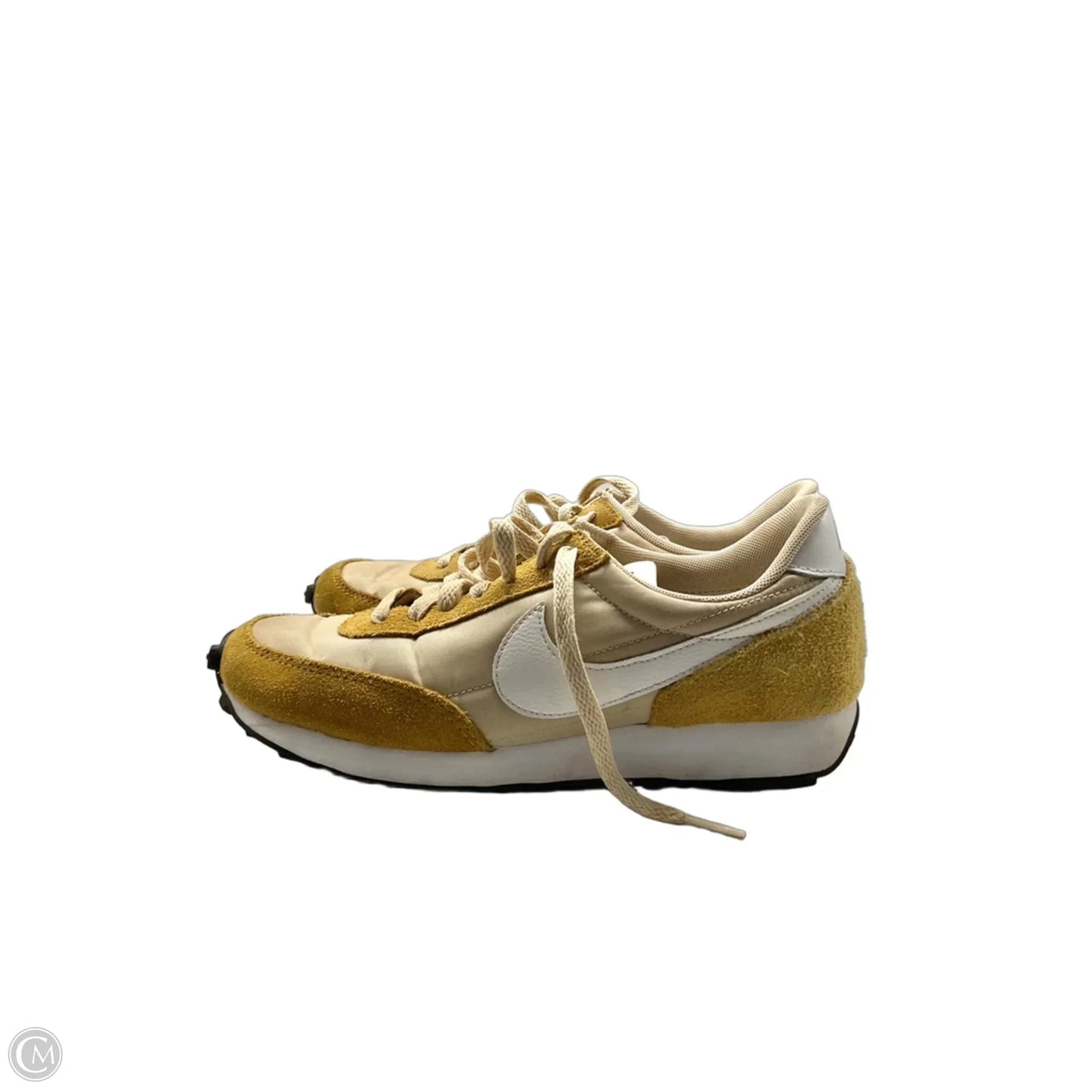 Shoes Athletic By Nike In Yellow, Size: 7