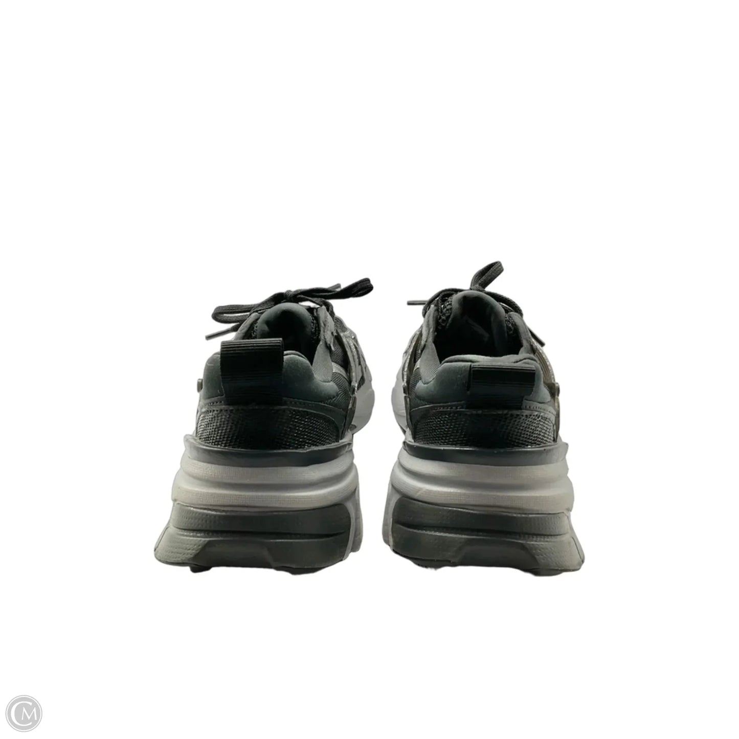 Shoes Athletic By Nike In Black & Silver, Size: 8.5