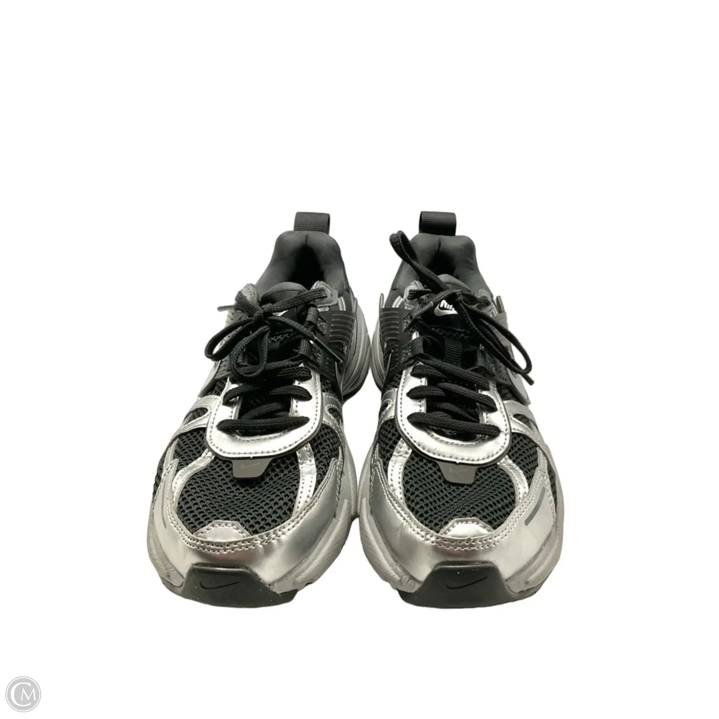 Shoes Athletic By Nike In Black & Silver, Size: 8.5